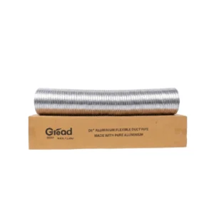 Gread Series 06" Aluminum Flexible Duct Pipe – Heavy Duty & Pure Aluminum
